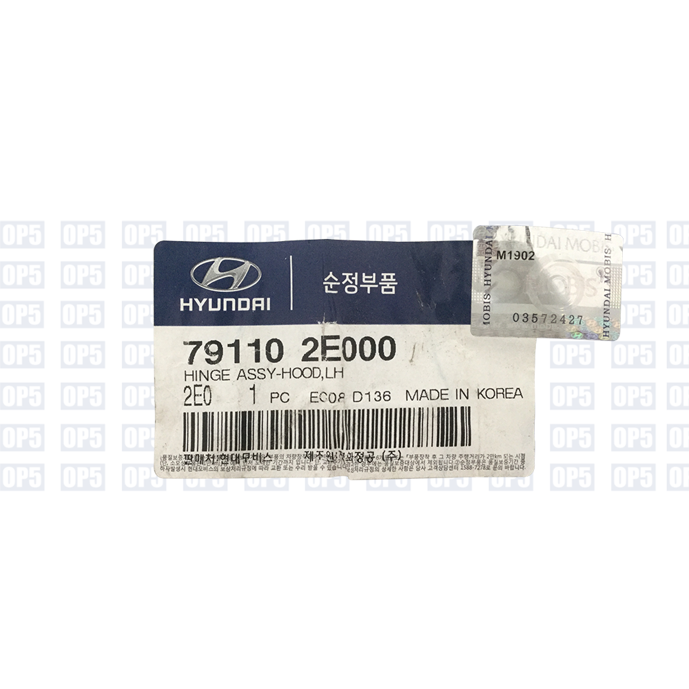 Dobradiça Capo Lado Esquerdo Hyundai Tucson 2006 A 2016