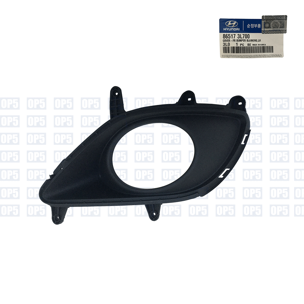 Moldura Farol Neblina Lado Esquerdo Hyundai Azera 2011 A 2012