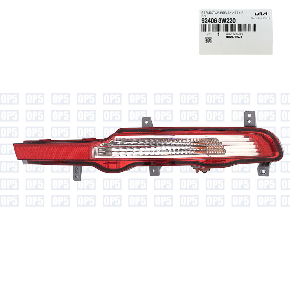 Lanterna Refletora Lado Direito Kia Sportage 2013 A 2015