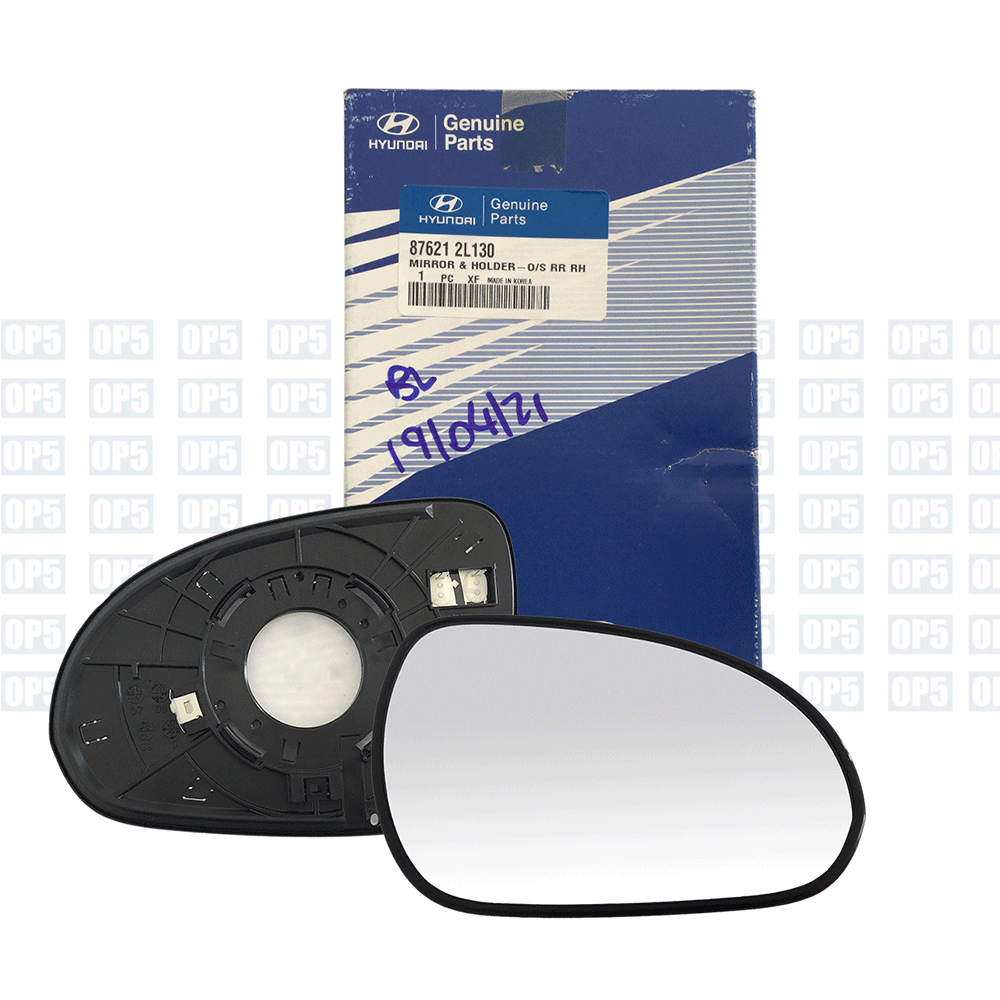 Lente Espelho Retrovisor Lado Direito Hyundai I30 2007 A 2012