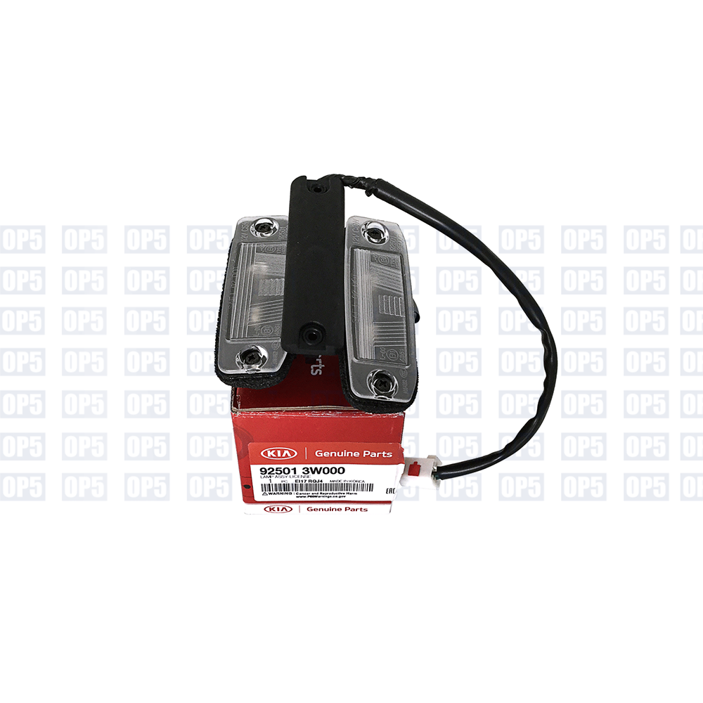Lanterna Placa Kia Sportage 2011 A 2013